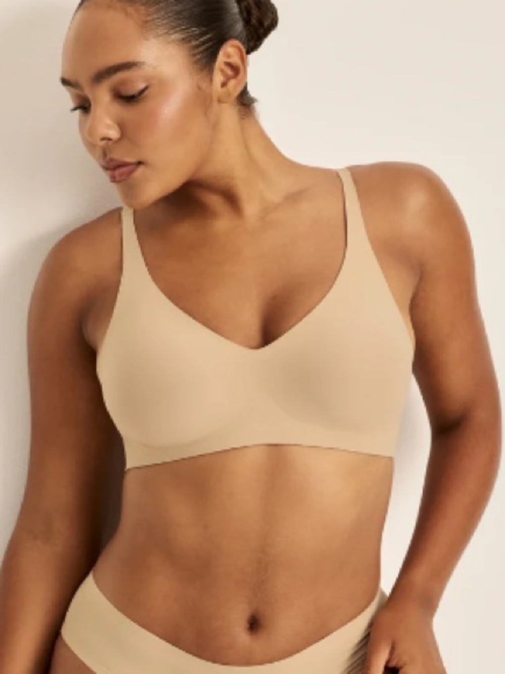 Knix revolution v neck wireless bra | size L